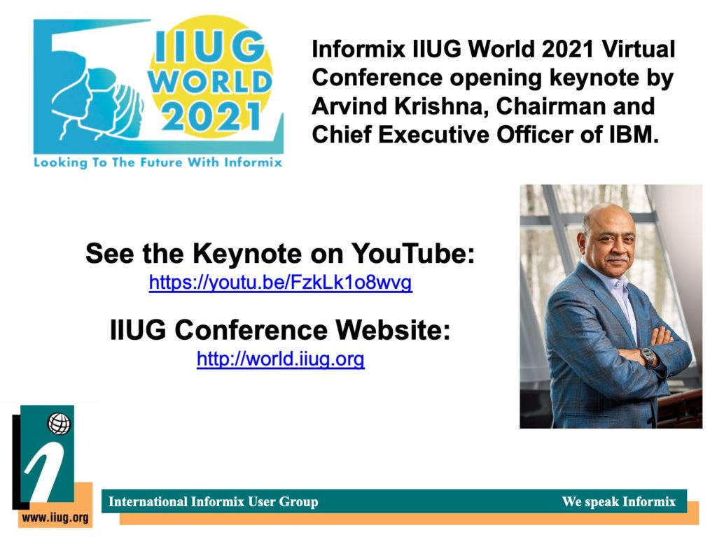 IIUG World Keynote